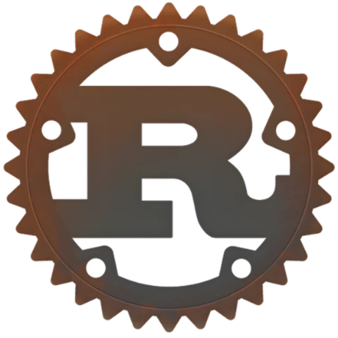 Rust programming language logo